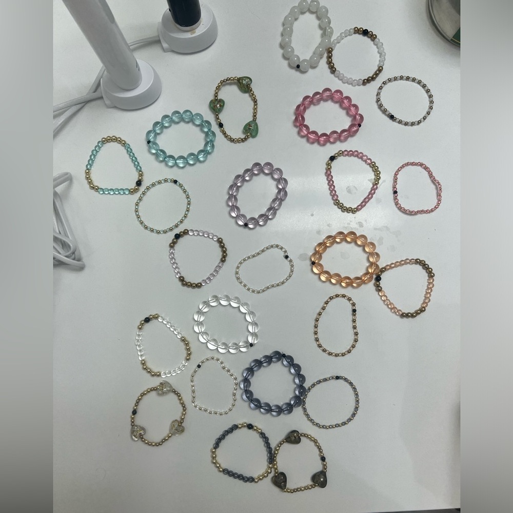 Allie + Bess Assorted Acrylic Bracelets